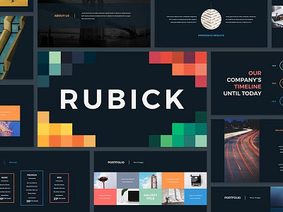 Rubick Presentation Template annual business clean corporate download google slides keynote pitch pitch deck powerpoint powerpoint template pptx presentation presentation template project report slidemaster slides template web