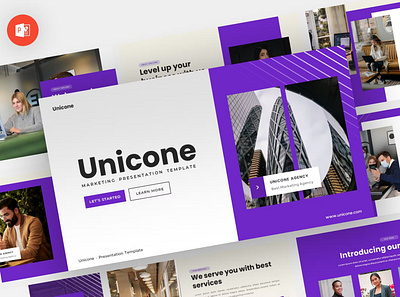 Unicone - Marketing Powerpoint Template annual business clean corporate download google slides keynote pitch pitch deck powerpoint powerpoint template pptx presentation presentation template project report slidemaster slides template web