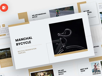 Manchal - Bicycle Powerpoint Template