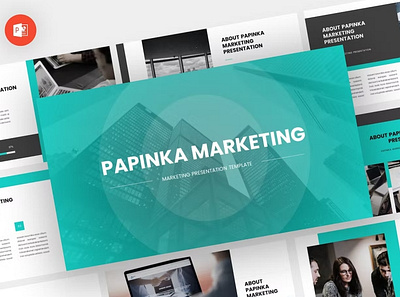 Papinka - Marketing Powerpoint Template annual business clean corporate download google slides keynote pitch pitch deck powerpoint powerpoint template pptx presentation presentation template project report slidemaster slides template web