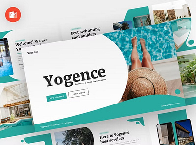 Yogence - Yoga Powerpoint Template annual business clean corporate download google slides keynote pitch pitch deck powerpoint powerpoint template pptx presentation presentation template project report slidemaster slides template web