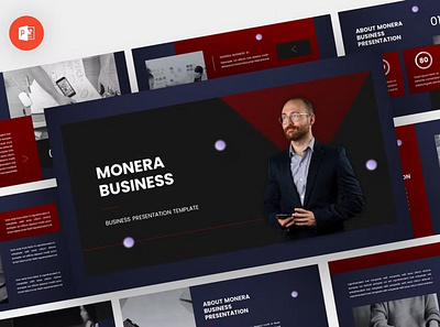 Monera - Business Powerpoint Template annual business clean corporate download google slides keynote pitch pitch deck powerpoint powerpoint template pptx presentation presentation template project report slidemaster slides template web