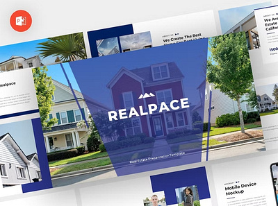 Realplace - Real Estate Powerpoint Template annual business clean corporate download google slides keynote pitch pitch deck powerpoint powerpoint template pptx presentation presentation template project report slidemaster slides template web