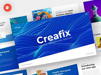 Creafix - Creative Powerpoint Template annual business clean corporate download google slides keynote pitch pitch deck powerpoint powerpoint template pptx presentation presentation template project report slidemaster slides template web