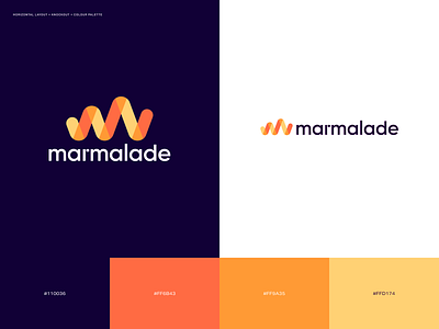 Marmalade logos and brand colours