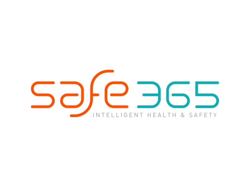 Safe 365 logo and animation animation branding gif logo