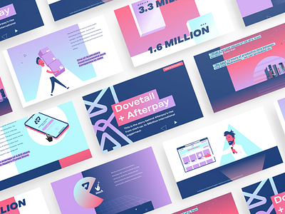 The Afterpay story. An interactive web experience animation design flat illustration interaction design interactive motiongraphics responsive design ui vector web webdesign