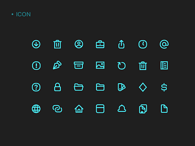 图标/Icon design icon logo typography ux