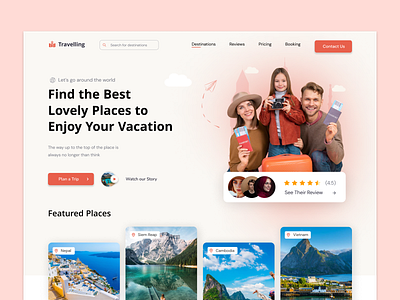 Travel Agency Landing Page