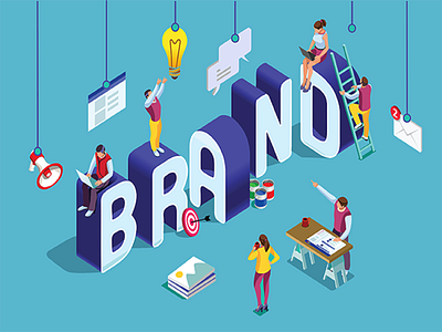 Improve Brand Continuity On Social Media advertise branding conversions illustration marketing