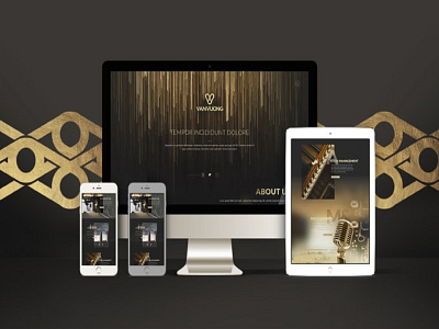 Design Unique Creative Business Website branding design graphic design illustration web