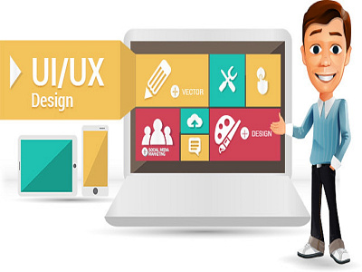 UI UX Designer branding design ui ux vector