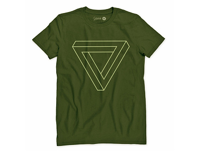 The Impossible Triangle apparel clothing geometry minimal shape solehab tee tshirt