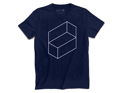 The Impossible Box apparel clothing geometry minimal shape solehab tee tshirt
