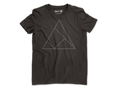 Triangle apparel clothing geometry minimal shape solehab tee tshirt