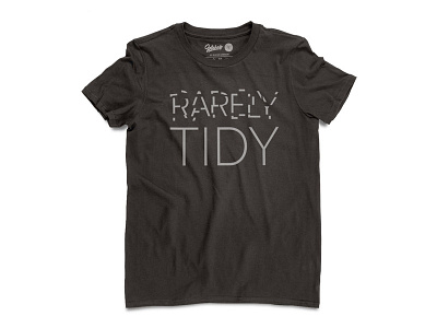 Rarely Tidy apparel clothing minimal solehab tee tshirt typography