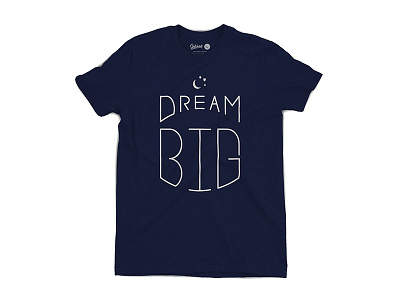 Dream Big apparel clothing minimal solehab tee tshirt typography
