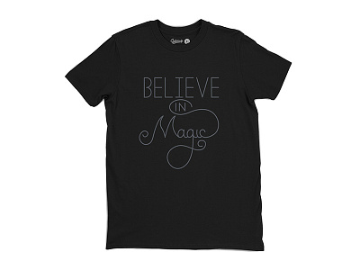 Believe in Magic apparel clothing minimal solehab tee tshirt typography