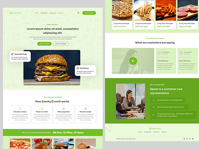 Grocery Landing Page - Website Exploration