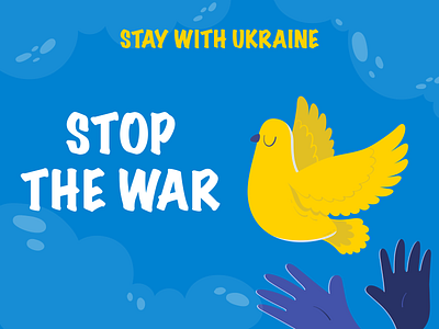 Stop the war in Ukraine! branding graphic design logo ui