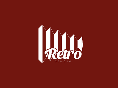 RETRO STUDIO branding creative design graphic design graphicdesign icon illustration logo logo design logotype modern modern logo music retro