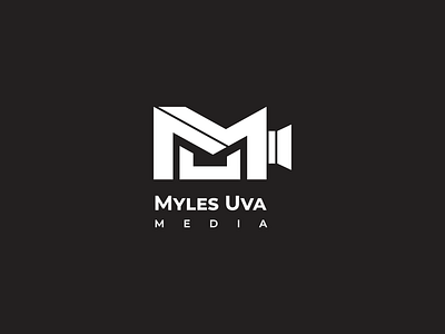 MYLES UVA MEDIA branding creative design graphic graphic design graphicdesign icon illustration logo logomark logotype media media logo modern modern logo