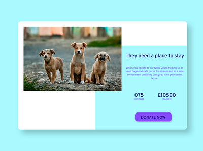 #DailyUI 032 032 crowdfunding campaign app campaign crowdfunding daily ui daily ui 032 design figma graphic design illustration kennel ui ux