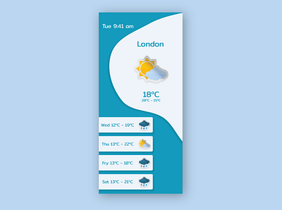 #DailyUI 037 app daily ui daily ui 037 design figma graphic design illustration london ui ux weather weather app weather forecast
