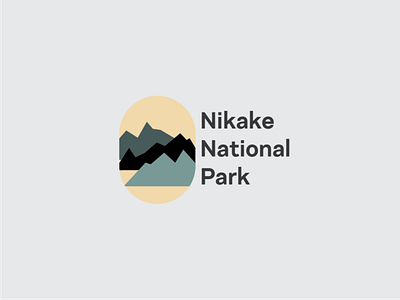 #DLC - Day 20: National park logo 2d logo branding daily logo challenge design dlc flat logo design graphic design illustration logo logo design logo mark national park logo nikake logo