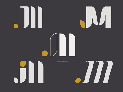 JM Monogram logos branding design flat logo design graphic design illustration jm logos lettermark logomark minimalist logo monogram new logo vector