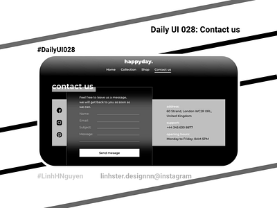 Daily UI 028: Contact us contact us daily ui daily ui 028 design illustration ui ux web design web interface