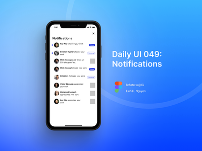 Daily UI 049: Notifications