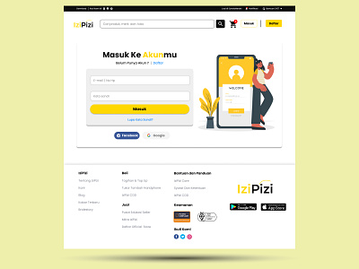 E-Commerce Website animation branding desainweb design ecommerce merch ui uidesign uiux webdesign