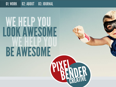 Pixelbenderdribbble design web