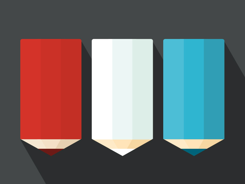 Coloured pencils by Tom Cooney on Dribbble