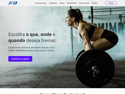 Landing page Redesign design figma interface layout product design redesign ui ux