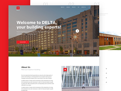 DELTA - Landing Page