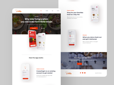 Food Delivery App UI design Web View branding design graphic design icon ui uiapp uiapp design ux