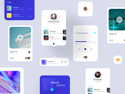 Welcome to Trusted Design Agency 
⭐⭐⭐⭐Orizon Music Player UI-Kit