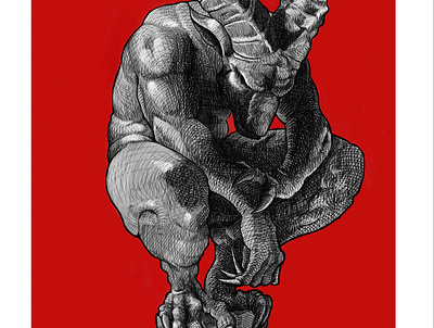 Gargoyle illustration