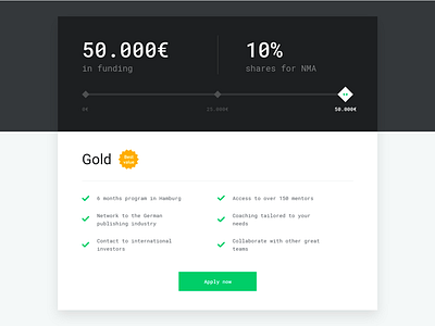 Price Calculator - Next Media Accelerator icons illustrations interface layout motion ui user ux video website