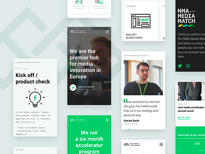 Mobile - Next Media Accelerator Website