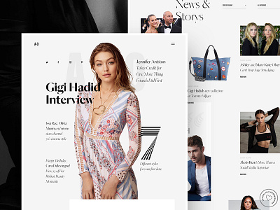 A-O Fashion Magazine Behance // Day 17