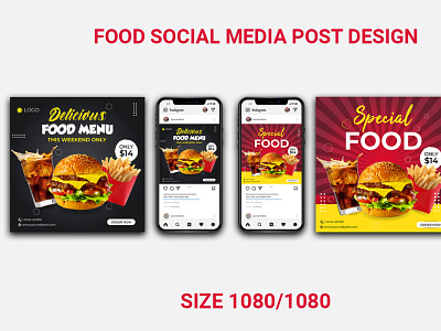 Social media post design ad design facebook ad instagram post social media post vector