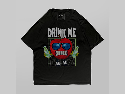 Urban T shirt Design design drink me t shirt illustration print ready t shirt t shirt design urban urban t shirt vector