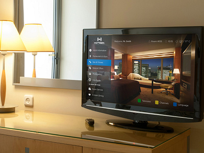 Hotel TV System Design by Alexander Kursenko on Dribbble