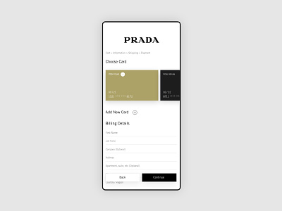 Daily UI # 2 - Checkout checkout credit card daily ui dailyui dailyui 002 dailyuichallenge payment payment app ui uidesign uiux ux website