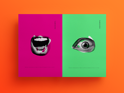 É-Aqui-In-Ócio - Theater Festival · 2016 design illustration poster