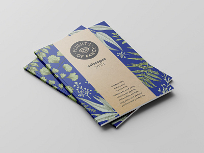 Flights of Fancy catalogue branding brochure catalogue collateral design gifts