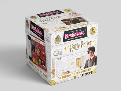 BrainBox Harry Potter artworking design games gifts harrypotter packaging
